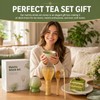 4pcs Matcha Set, Matcha Whisk Set - Matcha Whisk Plastic(Yellow),