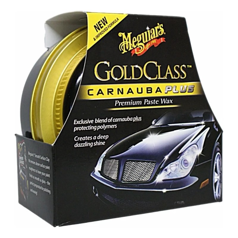 Kit Meguiars Cera Pasta Limpiadora Cleaner Wax, Gold Class