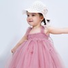 Miipat Baby Girls Tulle Dress Sleeveless Floral Butterfly Tutu Dress