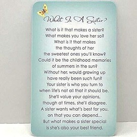 Wallet Card: What Is A Sister?