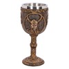 Nemesis Now D4718P9 Loki Goblet 17cm, Resin w. Stainless Steel