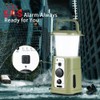 Multifunctional Camping Light LED Campsite Lantern AM/FM/WB/NOAA Weather Radio Portable