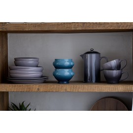 Le Creuset Stoneware French Press, 34 oz., Oyster