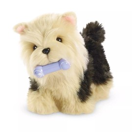 American Girl Terrier Puppy Dog Pet with bone 2018 Magnetic New in Box