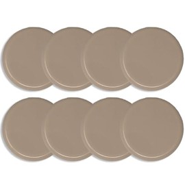 Furniture Sliders for Carpet (8 Pack, 3.5" x 3.5") Furniture Sliders with Rubber Foam, Furniture Movers, Furniture Moving Pads, Furniture Sliders for Couches, Chairs & Appliances