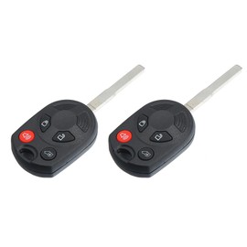 ACROPIX 315 MHz 4 Buttons MPV Passenger Van Cargo Keyless Entry Remote Key Fob Fit for Ford Transit Transit-150 Transit-250 Transit-350 2015-2020 Cargo OUCD6000022 - Pack of 2 Black