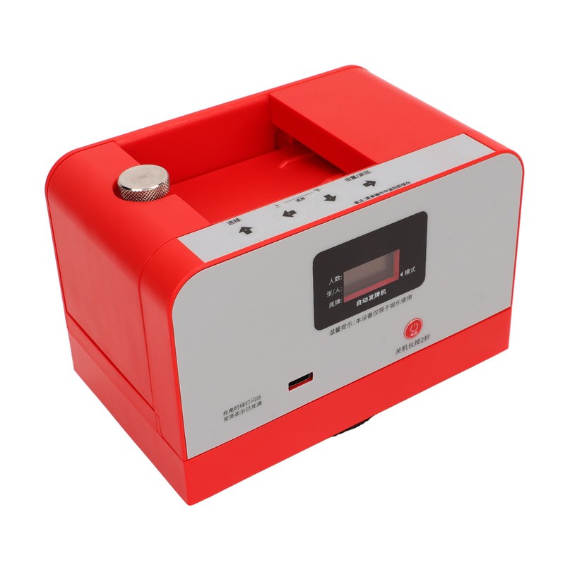 Playing Card Machine Smart Mini Automatic Deck Shuffler Electric Card