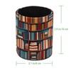 EUYJKMSXC Pencil Holder, Pencil Cup Holder for Desk, PVC Leather