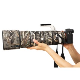 ROLANPRO Lens Cover | Fits Nikon Z 600mm F6.3 VR S | Camouflage Cover for Telephoto Lens | 3 Layer Protection and Waterproof | Color Number: 9# Dead Grass Camo (MY-583)