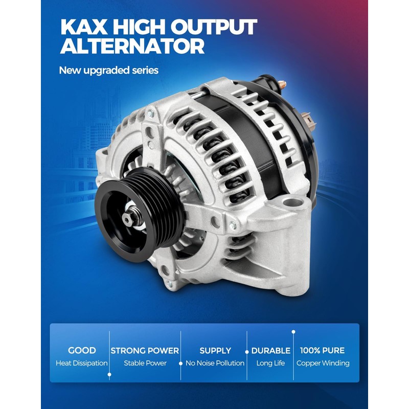 KAX New Alternator Compatible with CAT Skid Steer Loaders 236D