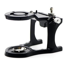 Fobufue Adjustable Denture Magnetic Articulator Dental Articulator for Mounting Pre-Cast Dental Models