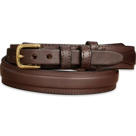 Bullhide Belts Mens Leather Belt for Work, Casual, Dress 1.25" Wide, Brown, 38"
