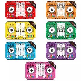 Pioneer DDJ-SX2 Skin | 7 Bold Color Blocking | Protective Decal | StyleFlip - Purple Skin