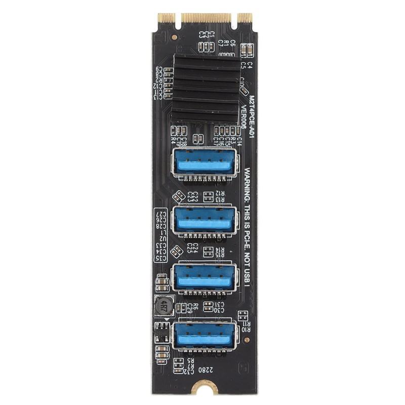 M.2 NVME to PCIE 1X Riser Card M.2 NVME to