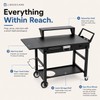 Grill Cart for Blackstone 22 Inch Griddle, 31" Tall Foldable