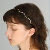 Luxshiny 3 Thin Hair Bands for All Headbands, Simple and