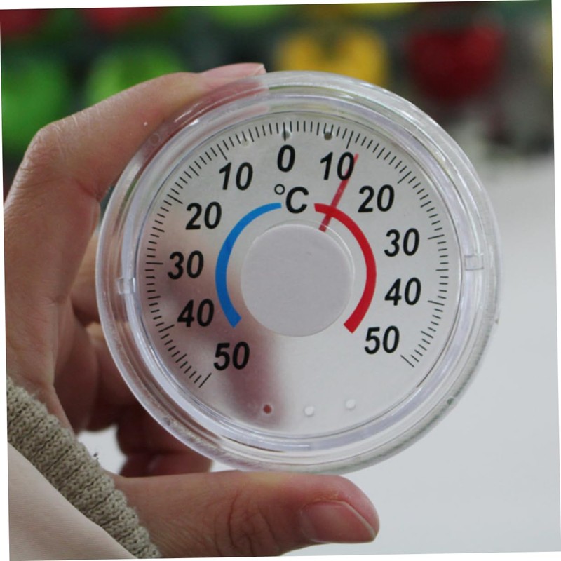 Kisangel 3sets Professional Wooden Room Thermometer Vertical Indoor Hanging Thermometer