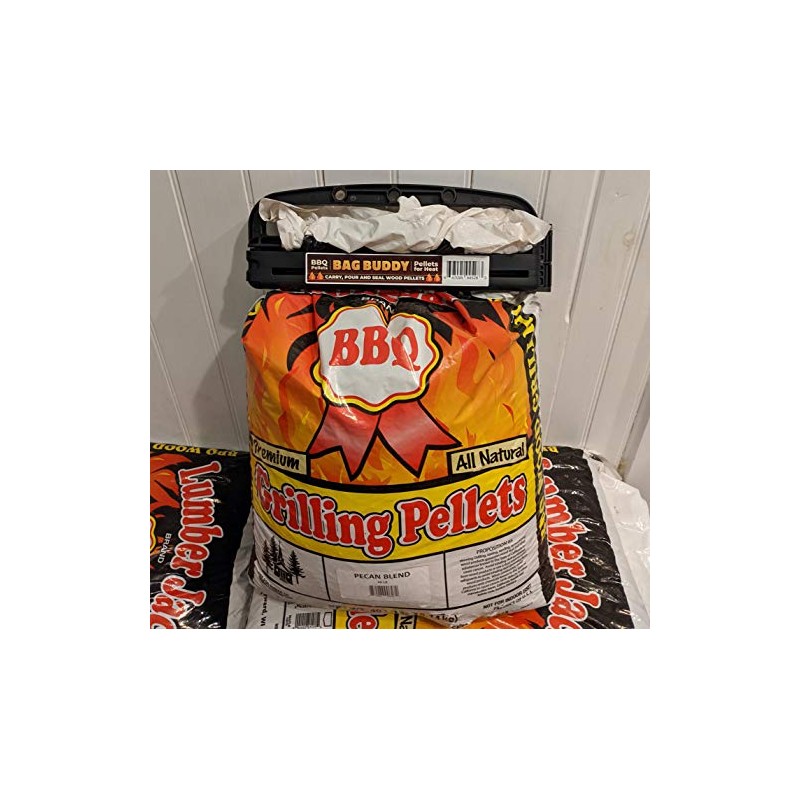 BBQPelletsOnline Bag Buddy; Easily Close & Carry Clip for substrate