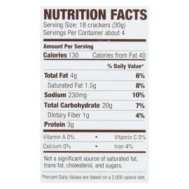 UD_Jovial Sourdough Einkorn Crackers Sea Salt Flavored Grain Snacks Case of 10 4.5 oz Each