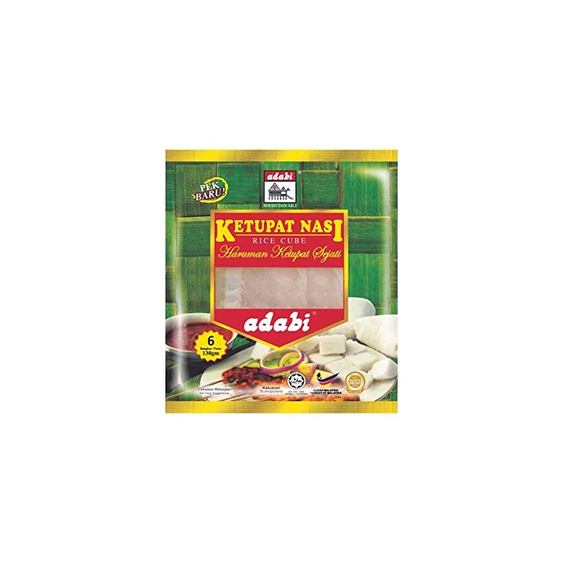 ADABI Rice Cube KETUPAT NASI 130GX6 780G