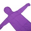 Screen Bodysuit Polyvinyl Chloride Fiber Purple Invisible Photography Chromakey Suit