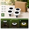 Solar Ground Lights for Outdoor Landscaping – 14-LED Waterproof Lawn