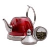 Creative Home Nobili-Tea 1.0 Quart Stainless Steel Tea Kettle with