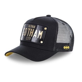 Capslab Men's CL-DC2-1-BATP1 Cap, Black, One Size