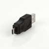 Parishop 10pcs OTG 5pin Mini Changer Converter Adapter USB Male