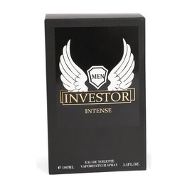 Investor Intense Eau de Toilette Spray Cologne for Men 100ml/3.4fl.oz. - Fragrance for Men