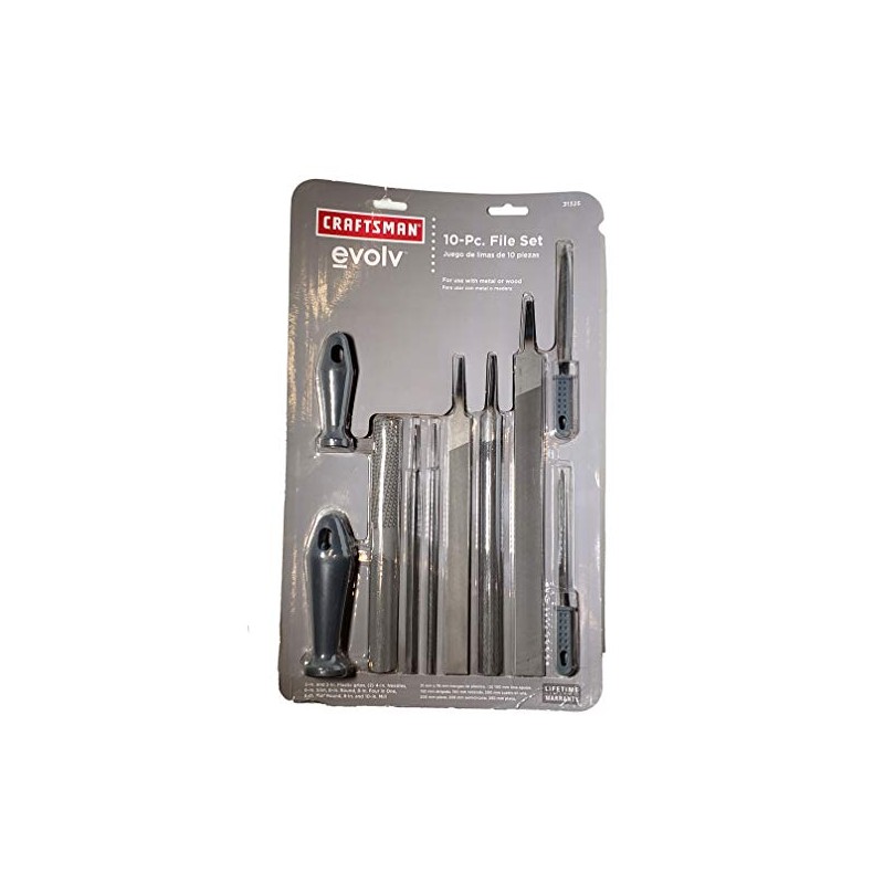 Craftsman Evolv 10 piece file set