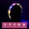 Luminous Headband, Pack of 2 LED Headbands, Luminous Braided Headband,