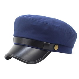 Brcus Mens Womens Newsboy Cap Yacht Captain Sailor Hat Cabbie Baker Boy Peaked Beret Navy