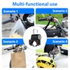 GXGM Motorcycle Helmet Lock Universal Helmet Lock with Keys for