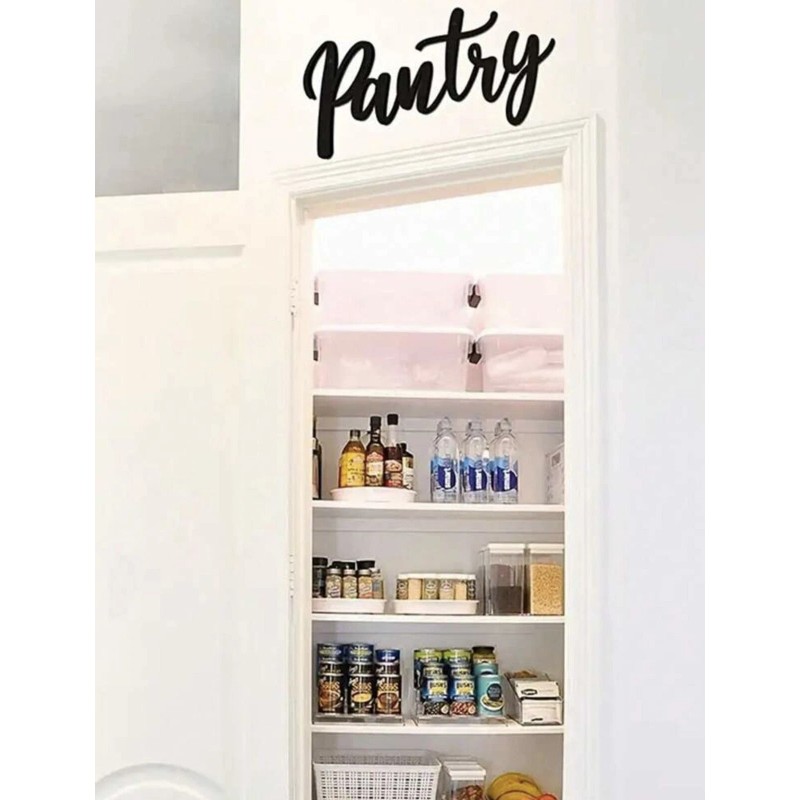 Sign Pantry Sign Metal. Pantry Letter. ( Letrero Para Despensa).