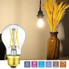 LEOOLS A15 LED Bulb 6W Equal E26 Bulb 60 Watt