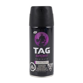 TAG Sport 3.5 oz. Body Spray, Dominate Scent, 3-Pack – Long-Lasting Fragrance for Active Men