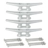 VEITHI Dock Cleats 6 inch with Fastener,Hot Dipped Galvanized Cast
