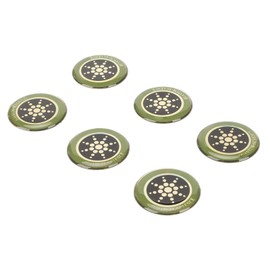 EMF Radiation Protection Sticker Neutralizes Electromagnetic Wave Cell Phone Sticker for Tablets (Silver)