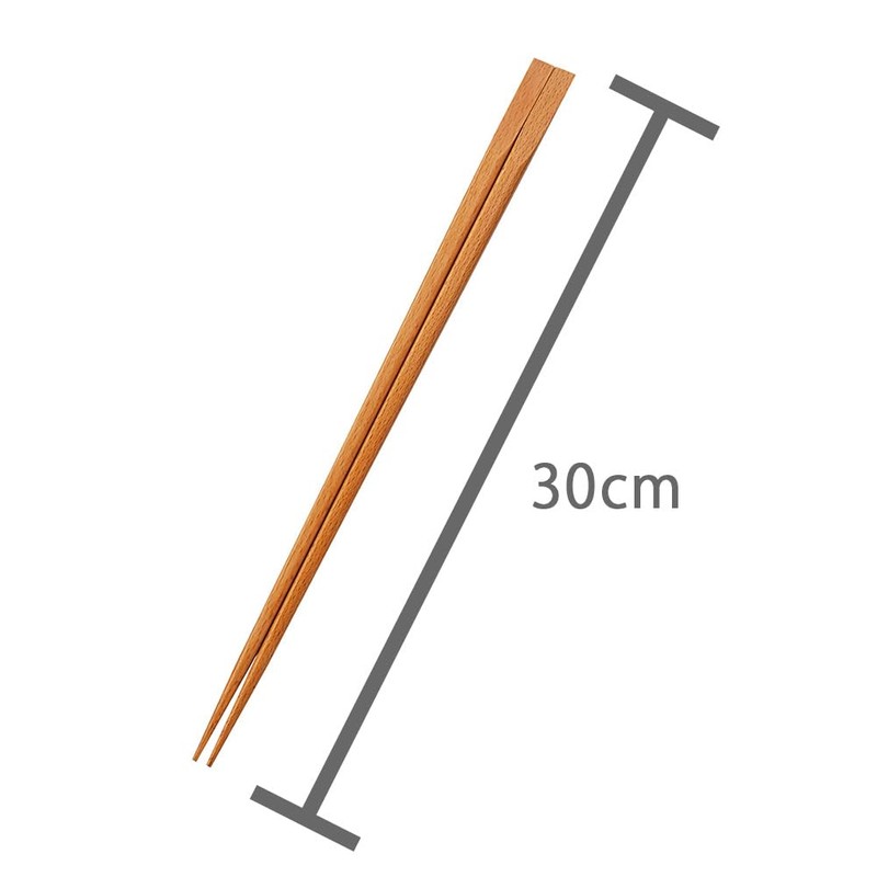 Alphax AP-913863 Nabashi Wooden Beech Chopsticks, 11.8 inches (30 cm)