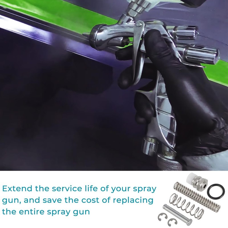 AUTOVIC Spray Gun Rebuild Kit for W400 LPH400 LPH200 Spray