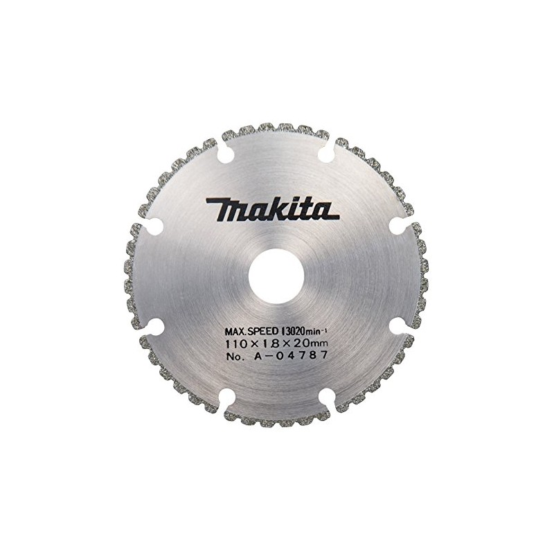 Makita A-04787 Diamond Wheel, Outer Diameter 4.3 inches (110 mm),