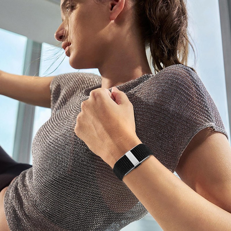 Oanux 5 Pack Nylon Loop Wristband Compatible with Hume Band