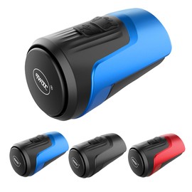 Bike Electronic Horn – 125dB Loud Cycling Bell with Anti-Theft Alert, USB Rechargeable & Waterproof Feature for Road Bikes, Mountain Bikes & Urban Cycling (Blue)