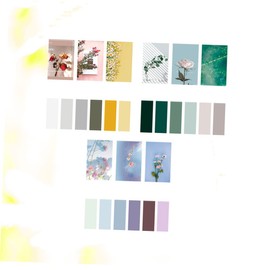 FUNOMOCYA 3sets Retro Floral Memo Pad Tearable Self-Stick Note Pads for Daily Use Convenient for Home Office and School Random Designs