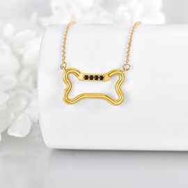 VONALA Carabiner Necklace 925 Sterling Silver for women Gold Plated Carabiner Pendant Jewelry Gift for Outdoor sports Lover