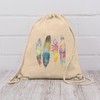 Shirtracer - Gym Bag Backpack - Art - Feathers Watercolour