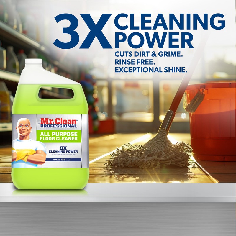 Mr. Clean Professional Bulk Liquid Concentrate Finished Floor Cleaner for