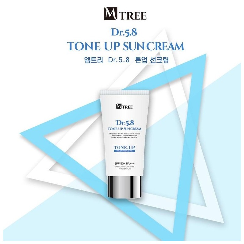 Emtree Tone-Up Life Sun Cream 50ML Skin crystallization sunblock without