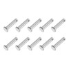 PATIKIL 6 x 25 Mm Single Hole Clevis Pins, 10